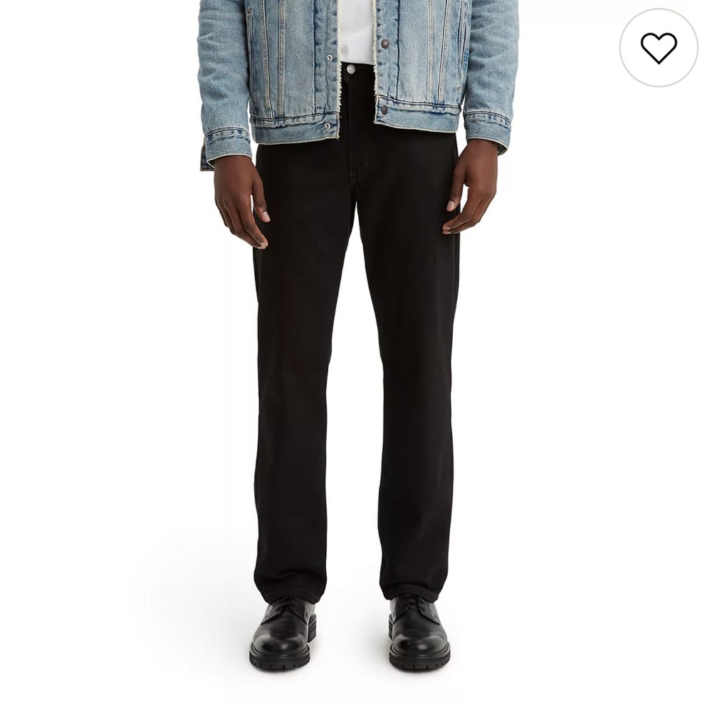 Levi's 550 40/34” Black Denim Jeans